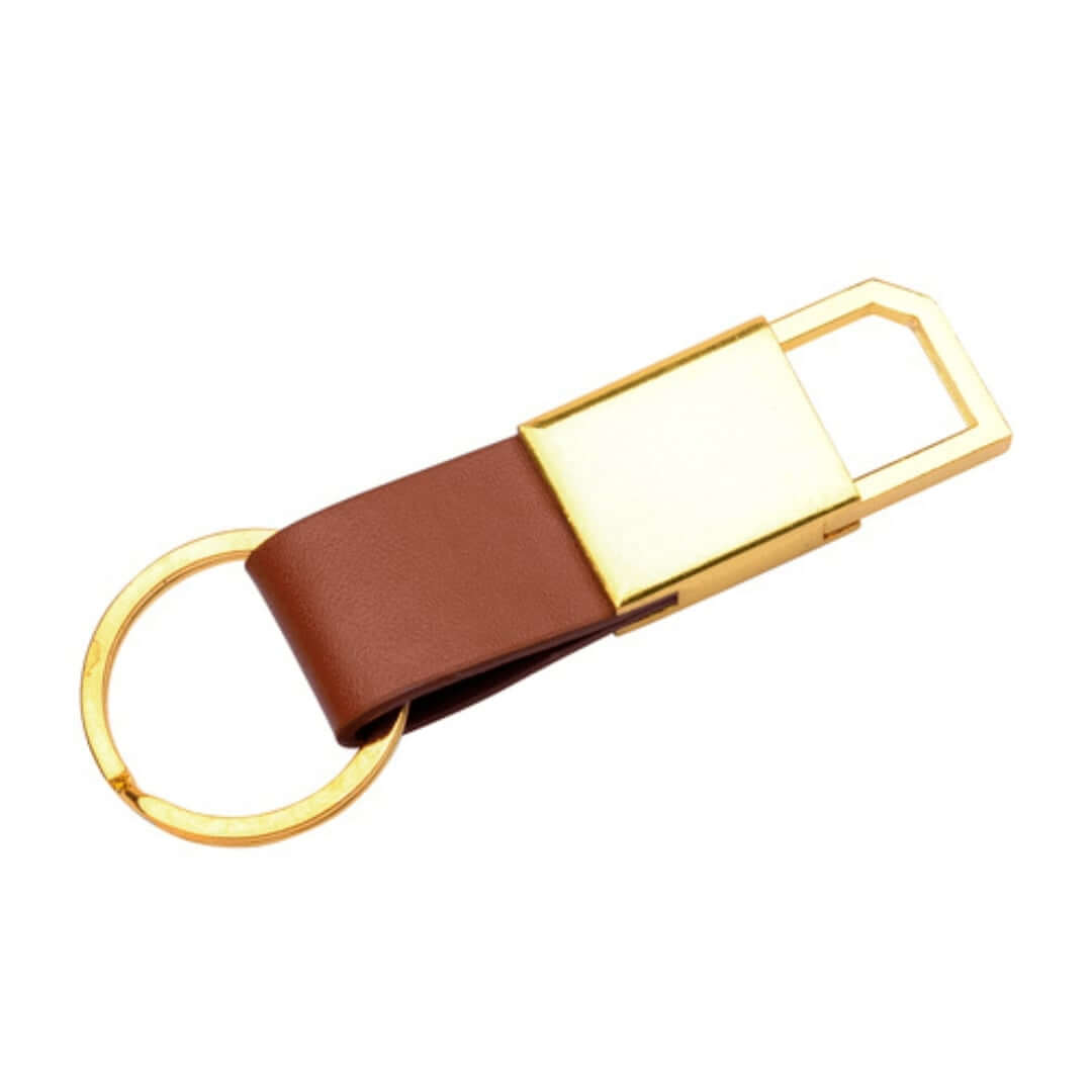 1662470087_Leather Strap Gold Metal Keychain-02 (1) (1)